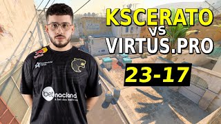 KSCERATO 2317 vs VIRTUSPRO — esl pro league season 20 CS2 POVDEMO [upl. by Nayar329]