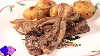 🥩CHULETAS DE CORDERO AL HORNO♨️RECETAS FÁCILES [upl. by Burck]