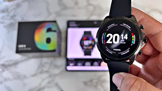 FOSSIL GEN 6 Smartwatch FIRST LOOK Tour  Wear OS by Google  Powerful Snapdragon 4100 [upl. by Masson]