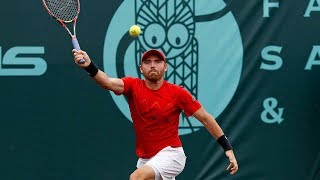 Ivo KARLOVIC vs Denis KUDLA Highlights HOUSTON 2018 [upl. by Benge]