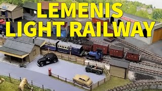 Lemenis Light Railway 009 Gauge Model Railway [upl. by Gabbert21]