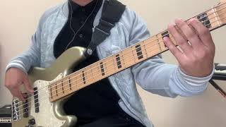 Qué eres para mí  Alex Campos  BASS COVER [upl. by Terena28]