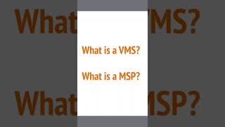 Unlocking the Mystery VMS vs MSP for healthcare staffingagency [upl. by Vasilek]