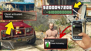 GTA 5  Secret Phone Cheats Money Cheat Girlfriend Cheat amp more [upl. by Stutsman775]