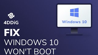 2023 How to Fix Windows 10 Wont Boot 100 Working [upl. by Ettevey252]