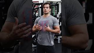 Muscular endurance of the shoulders is really important to Henry Cavill [upl. by Esil326]