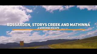 Weekend Ride and Escape to Rossarden Storys Creek and Mathinna [upl. by Ahsikym74]