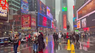 New York City LIVE Snow Walk in Manhattan January 19 2024 [upl. by Gensler316]