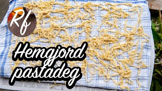 Hemgjord pastadeg [upl. by Aryan]