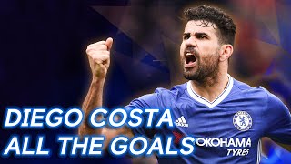 Every Diego Costa Chelsea Goal  Greatest Goalscorers [upl. by Nelo]