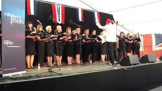 War and Peace Show Revival 2013  Military Wives Choir  Annies Song [upl. by Beckett]