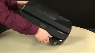 Fixing a Carriage Jam on the HP OfficeJet 4650 Printer  HP Printers  HP [upl. by Destinee]