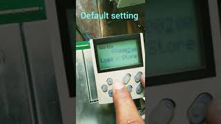 Lenze 9300 inverter program default setting amp Save programme 9300 Save programme amp Default setting [upl. by Duky504]