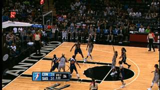 Becky Hammon Scores Her 5000th Point [upl. by Neellok736]