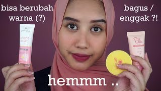 NYOBAIN EMINA CC CREAM DAILY MATTE POWDER EMINA BRIGHT STUFF [upl. by Lauzon]