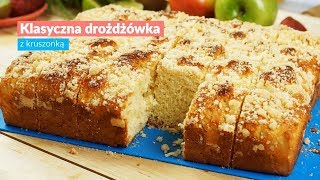 Klasyczna drożdżówka z kruszonką  NAJLEPSZY PRZEPIS [upl. by Starks555]