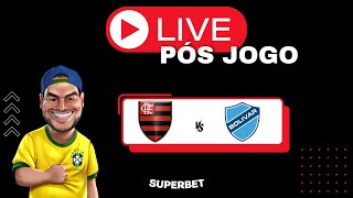 Live pós jogo  Flamengo x Bolivar [upl. by Annawt690]