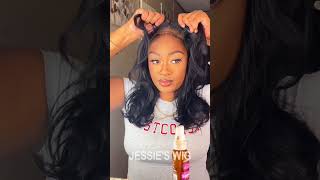 School Style😻 Jessies Wig lacewigs fyp fypage hairfashion backtoschool backtoschool2024 [upl. by Yhtimit]