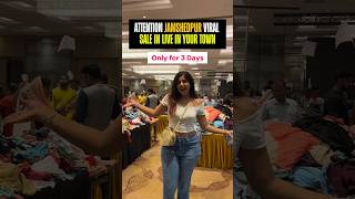 Jamshedpur Biggest Branded Garments Sale and Exhibition Location 📍 The Cruze Hotel Adityapur [upl. by Edith]