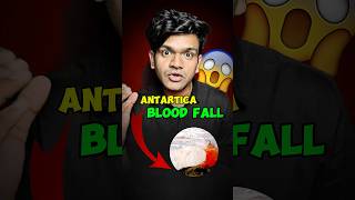 Antarctica’s Blood Falls  Nature’s Mysterious Phenomenon shorts facts [upl. by Socher]