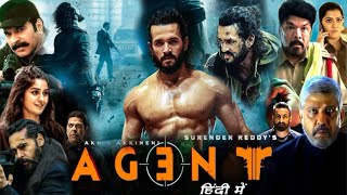 Agent Full Movie In Hindi Dubbed 2024 review amp details  Akhil Akkineni Mammootty Sakshi Vaidya [upl. by Cerelia]