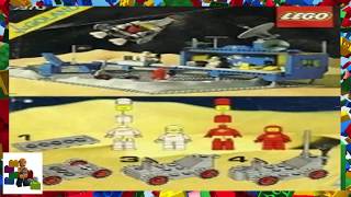 LEGO instructions  Space  Classic  6970  Beta I Command Base [upl. by Aitekram779]