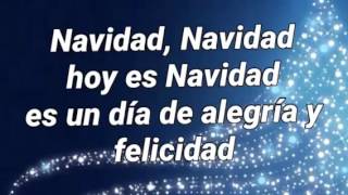 Hoy es Navidad pista con letra [upl. by Selma]