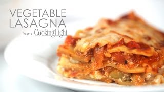 How to Make Simple Vegetable Lasagna  MyRecipes [upl. by Kerwon]