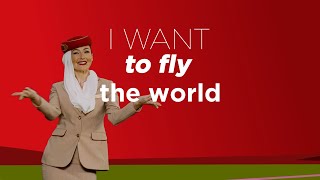 I Want To Fly the World  Emirates Airline [upl. by Ibloc]