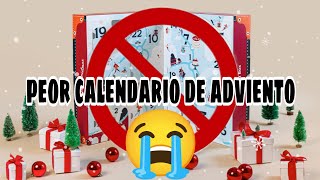 ¿Qué PASA Cuando Abres el PEOR CALENDARIO DE ADVIENTO DEGUSTABOX [upl. by Cly]