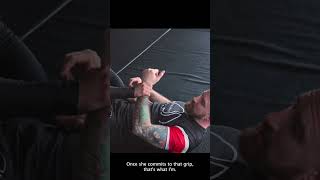 Easy Closed Guard Wrist lock bjj jiujitsutraining [upl. by Karlin802]