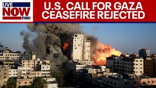 IsraelHamas war US calls for ceasefire in Gaza vetoed in UN by Russia amp China  LiveNOW from FOX [upl. by Gaddi]