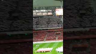 HYMN POLSKI Mazurek Dąbrowskiego  Stadion Narodowy [upl. by Dnomyad]