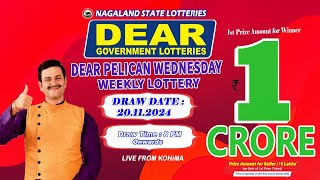 LOTTERY SAMBAD DEAR 8 PM 20112024 NAGALAND LOTTERY LIVE DEAR LOTTERY LIVE LOTTERY SAMBAD LIVE [upl. by Dunton]