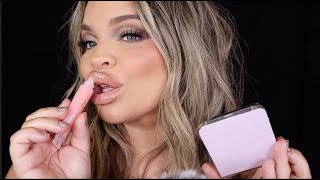 ASMR Girly Things Haul lip gloss Samsung flip and body sprays [upl. by Rosemaria]