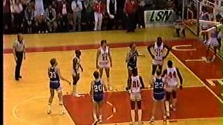 1985 UTEP vs BYU Basketball  3 OT game  2nd half [upl. by Haelhsa]