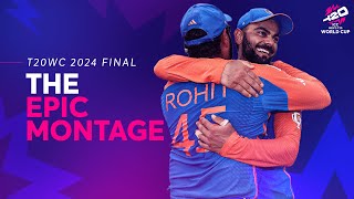 The Epic Montage  T20 World Cup 2024 Final [upl. by Boswall]