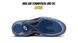 Nike Air Foamposite One OG Royal [upl. by Nimocks]