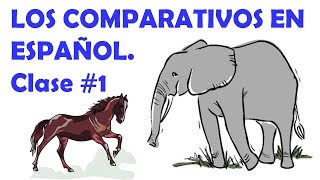 Los Comparativos en español  Comparatives in Spanish [upl. by Kilbride]