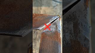 Not many people know how to properly weld gaps in loose angle iron joints [upl. by Bilek299]