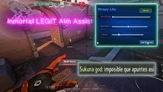 VALORANT Strapy Lite v2 LEGIT HACK indetectable en Inmortal 🐱‍💻  Release Settings [upl. by Pippy]