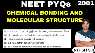 In XH⋯⋯YX and Y both are electronegative elements Then [upl. by Corb]