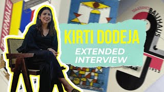 Chandigarh Chairs Extended Interview Ft Kirti Dodeja  Interior Architect [upl. by Obeded]