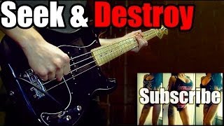 Metallica  Seek And Destroy  BASS COVER   GP5 Tabs [upl. by Bale]