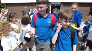 Leavers 2024  Last Walk out of St Johns Primary Academy [upl. by Airec]