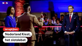 TERUGKIJKEN  NOS Nederland Kiest Het Debat deel 1 [upl. by Nico112]