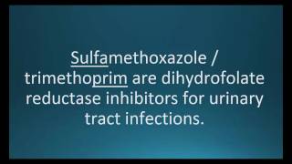 How to pronounce sulfamethoxazole  trimethoprim Bactrim DS Memorizing Pharmacology Flashcard [upl. by Barsky964]