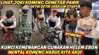 NGERI❗❗KOMENG GUNAKAN HELM EBON KUNCI KEMENANGAN LAWAN JOKI ARM RAYONG  TEKNO TUNER VS ROW1 [upl. by Kcirdla]