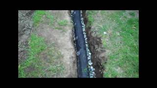 How To Install A Drainage Pipe [upl. by Grenier718]