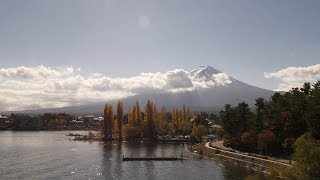 4K・ 【4K】Mt Fuji  Walking from Kawaguchiko station to the lake [upl. by Card]